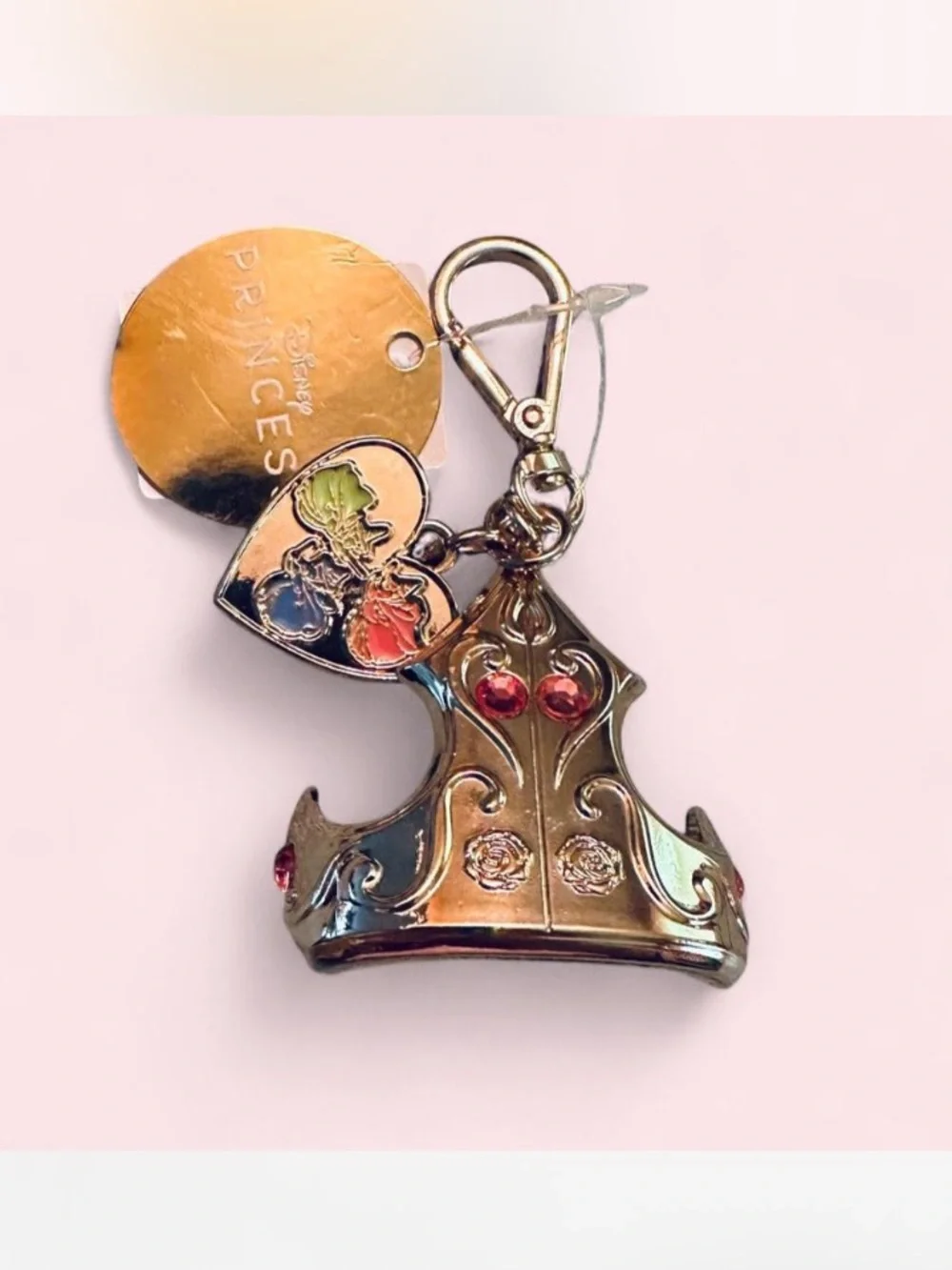 NWT📚Bath & Body Works x Disney Princess Sanitizer Holder Keychain OS